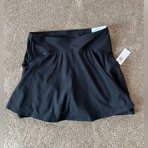 Old Navy Powersoft NWT High Rise Black Athletic Skort